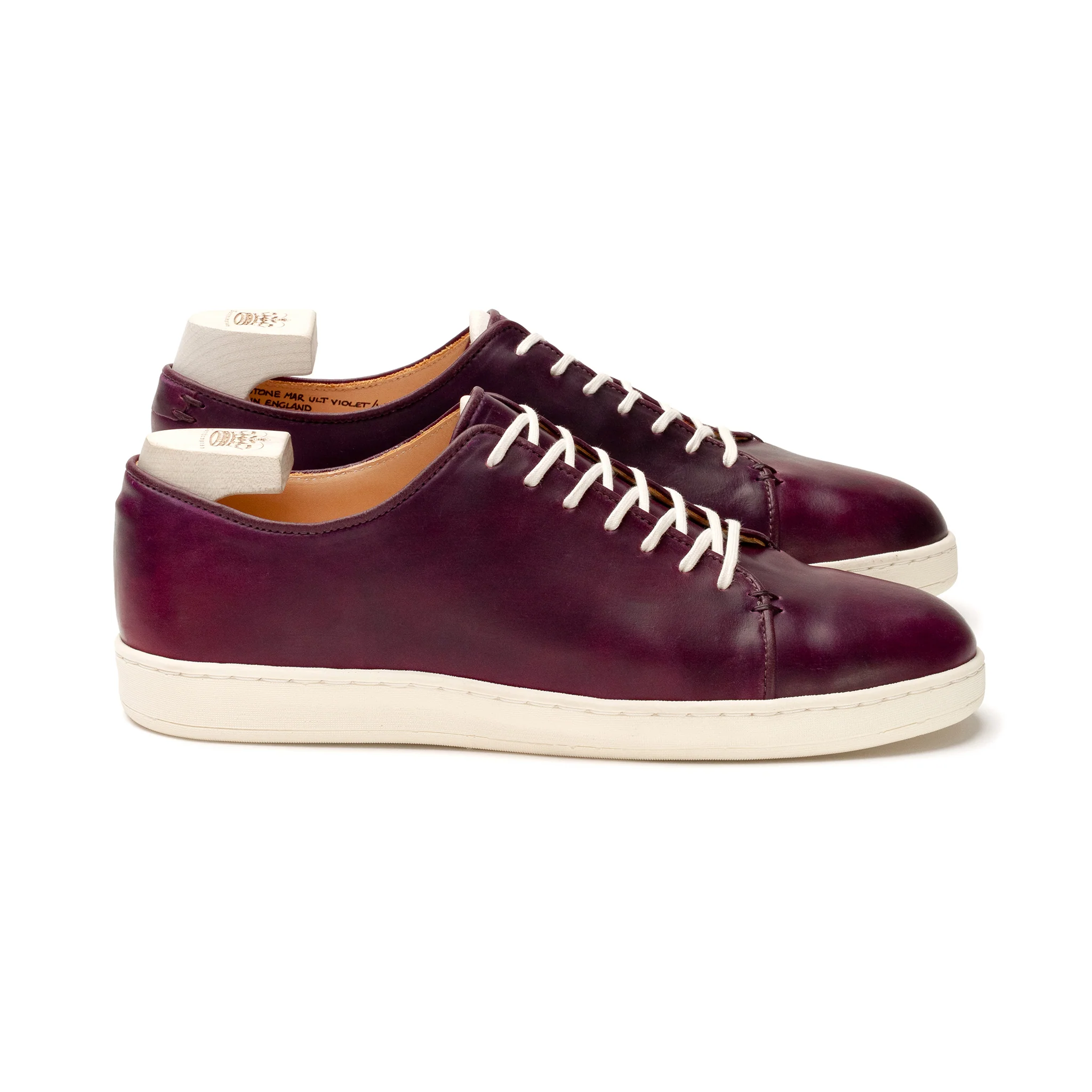 D15 - Horween Marbled Ultraviolet Shell Cordovan